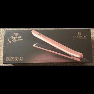 Royale Diamond Collection Genius Heating Element Hair Straightener: Rose Gold